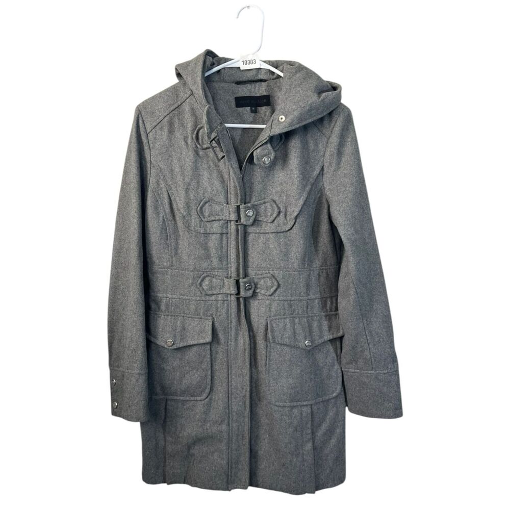 Steve Madden Wool Double Closure Toggle Button Gr… - image 3